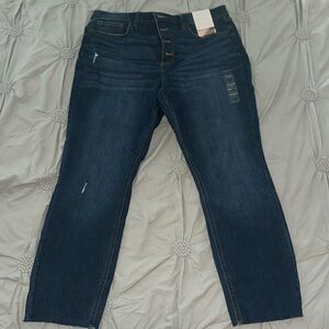NWT LC High Rise skinny ankle jeans size 16
